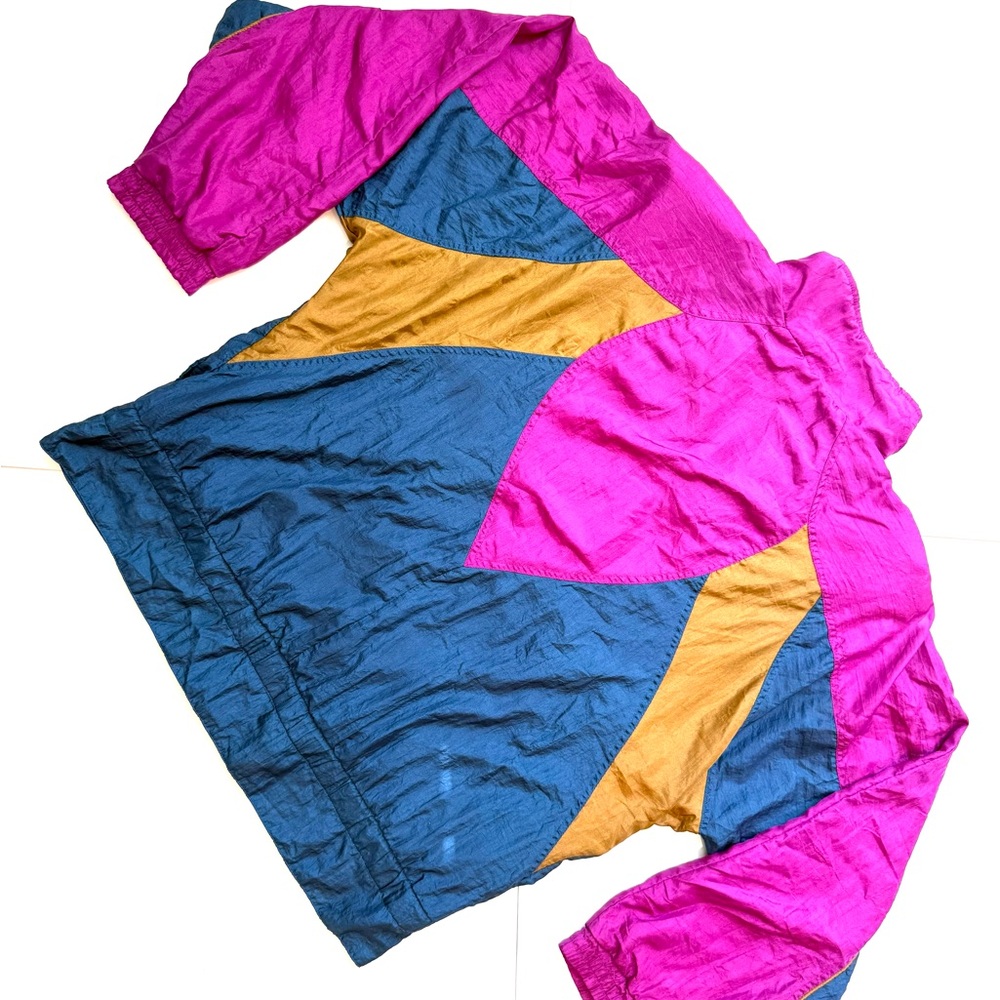 Bocoo Pink and Blue Windbreaker Jacket